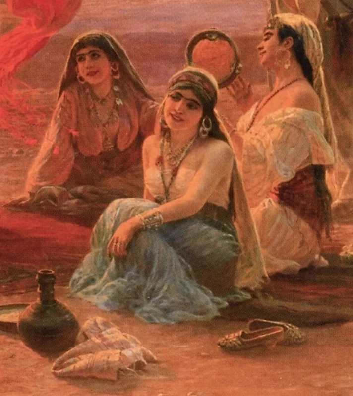Ballando al tramonto - dettaglio